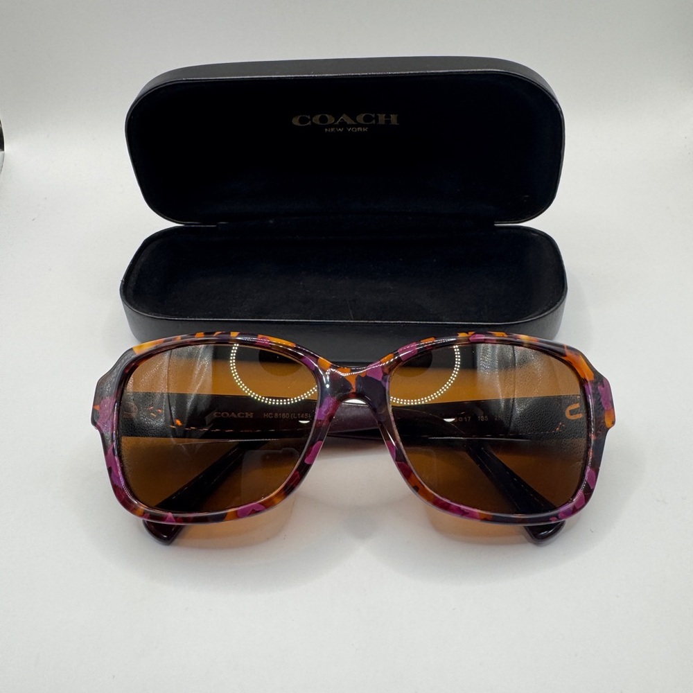 Coach HC 8160 L145 Sunglasses Frame – Prescription Lenses Installed.